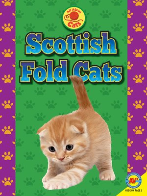 cover image of Scottish Fold Cats